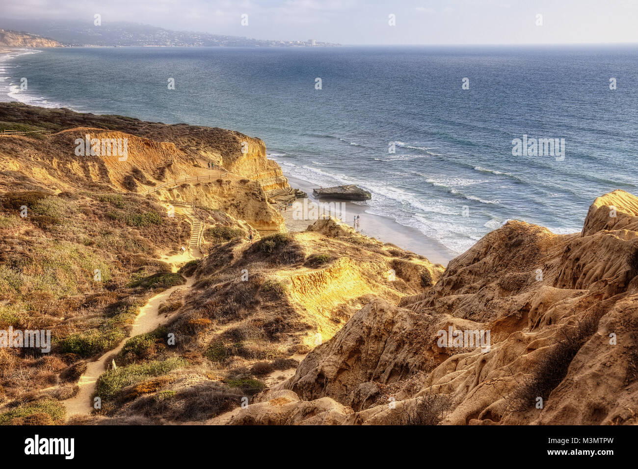 Torrey Pines State Park USA 2015 getroffen Stockfoto