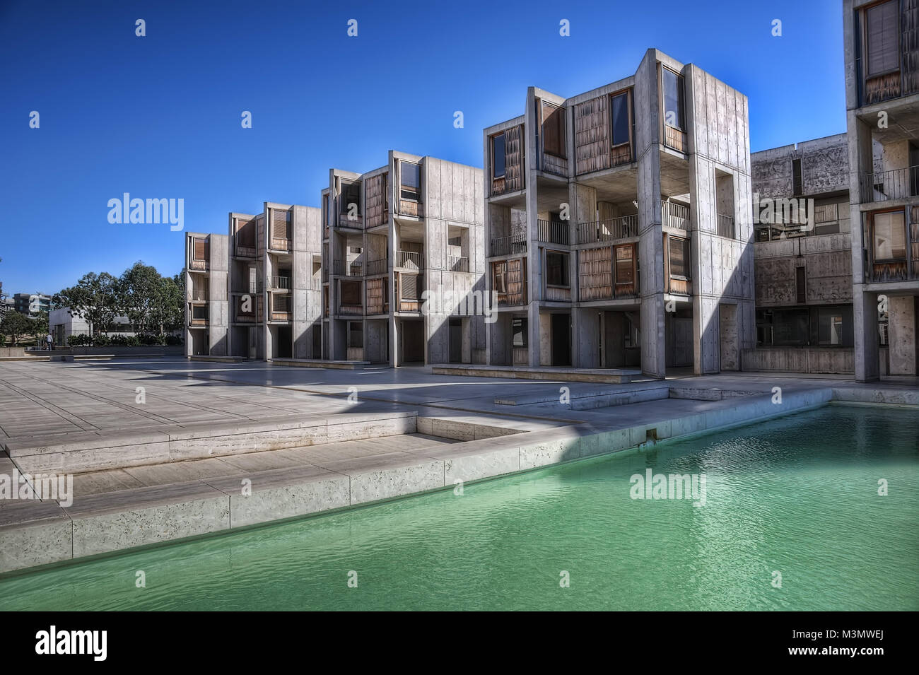 Salk Institute in San Diego im Jahr 2015 getroffen Stockfoto