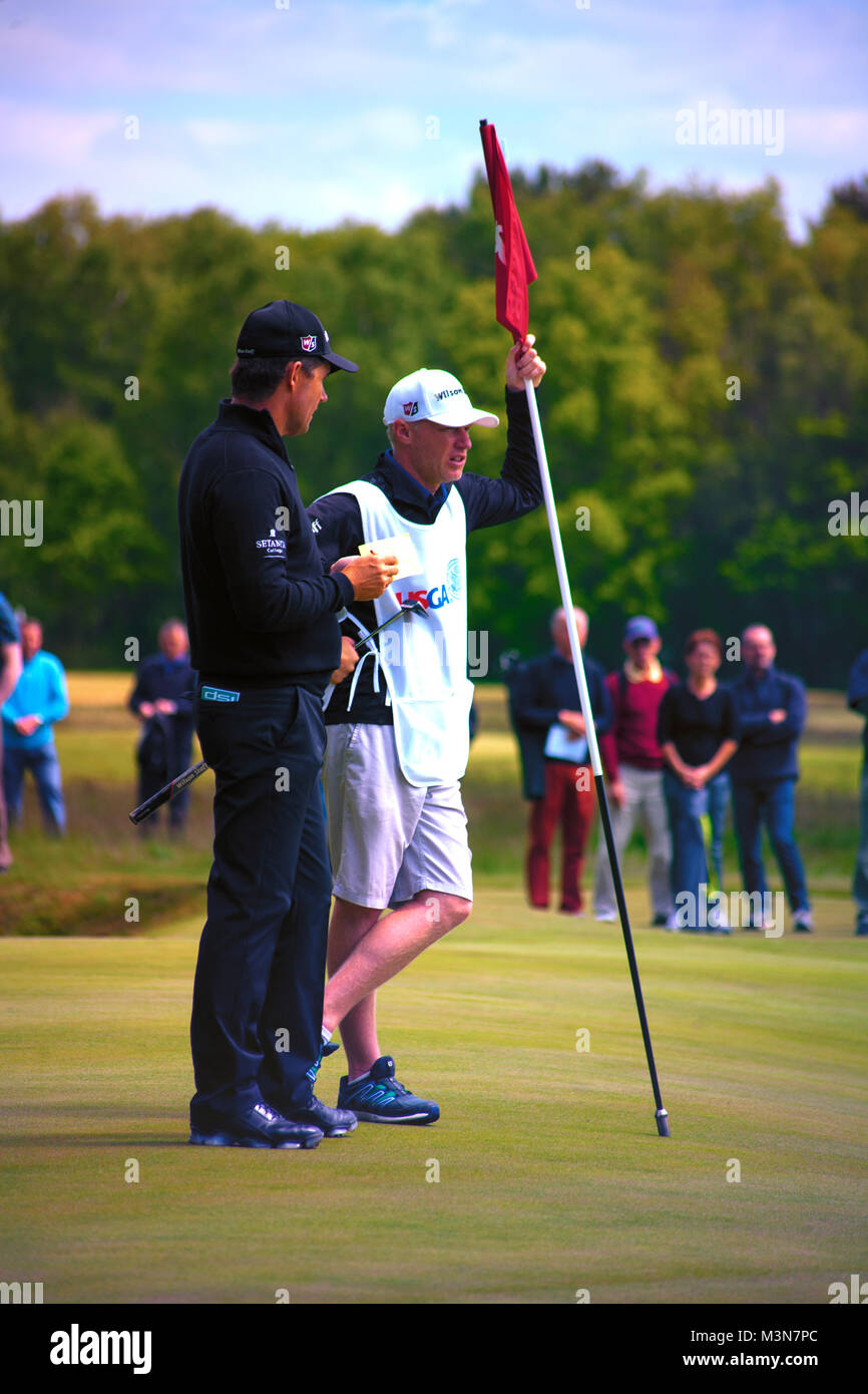 Padraig Harrington Walton Heath, Surrey, USGA qualifizierende, England, Vereinigtes Königreich. Credit: London Snapper Stockfoto