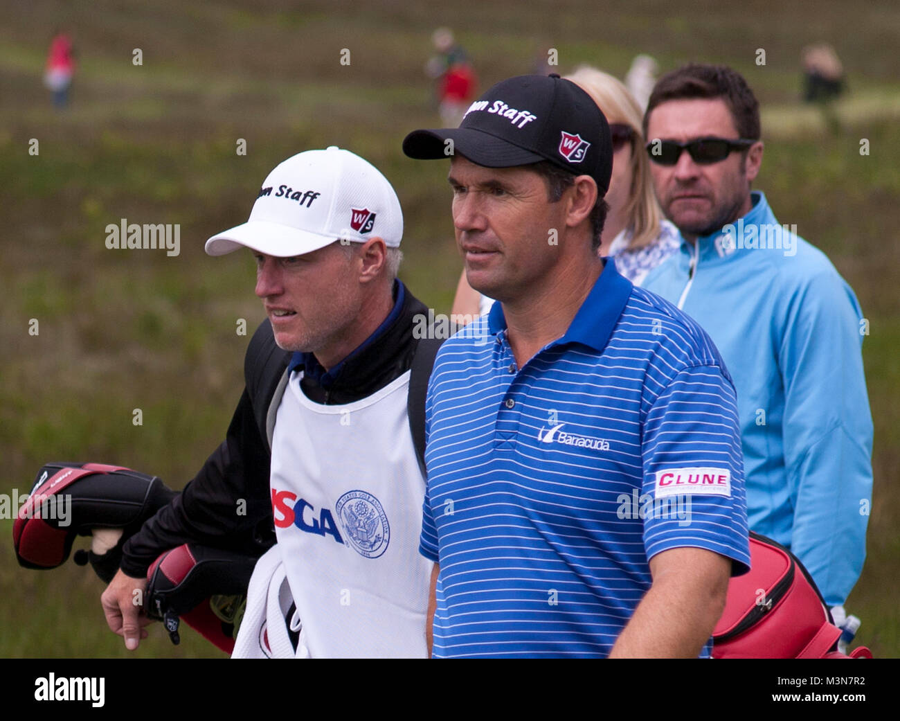 Padraig Harrington Walton Heath, Surrey, USGA qualifizierende, England, Vereinigtes Königreich. Credit: London Snapper Stockfoto