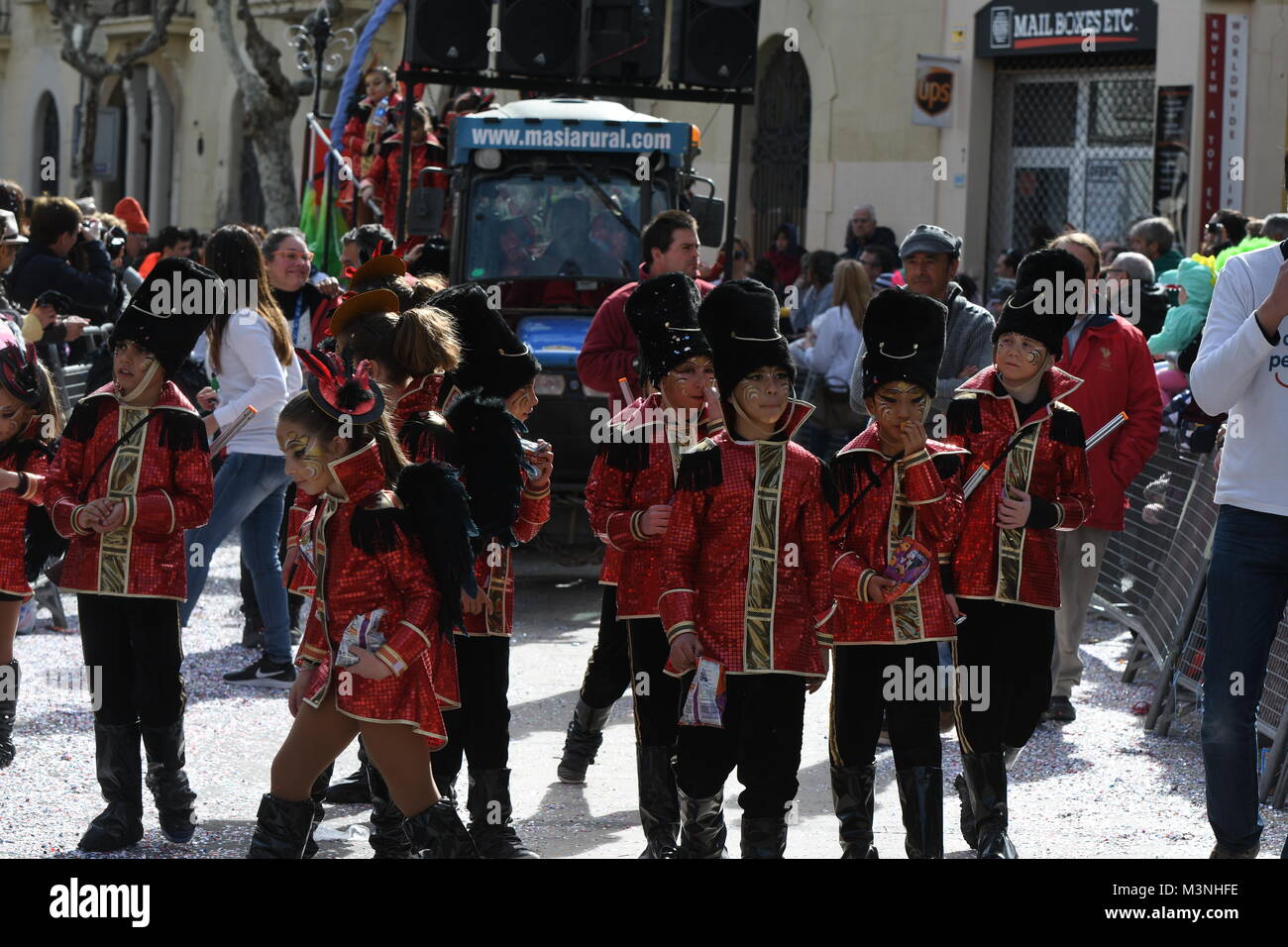 carnaval de sitges 2018 como cada año se celebra en el mes de febrero Stockfoto