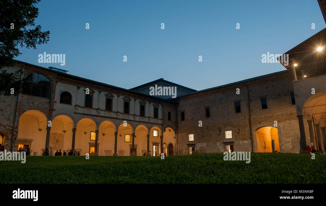 Kloster von astiny in der Nähe von Bergamo Stockfoto