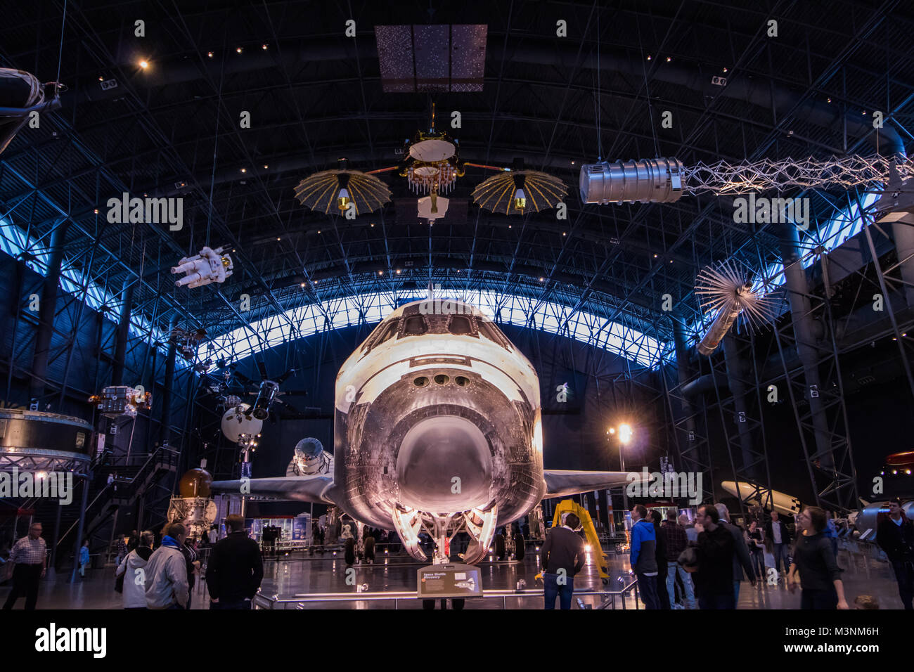 Discovery Space Shuttle, Smithsonian Museum Stockfoto