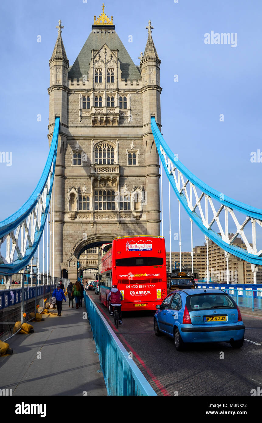 Die London Bridge Stockfoto