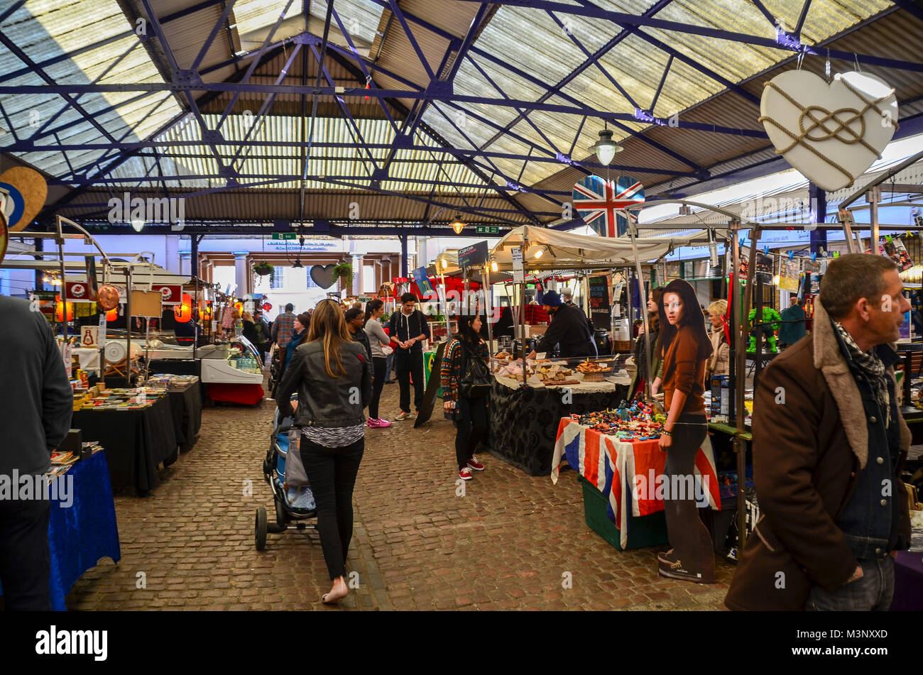 Die Greenwich Market Stockfoto