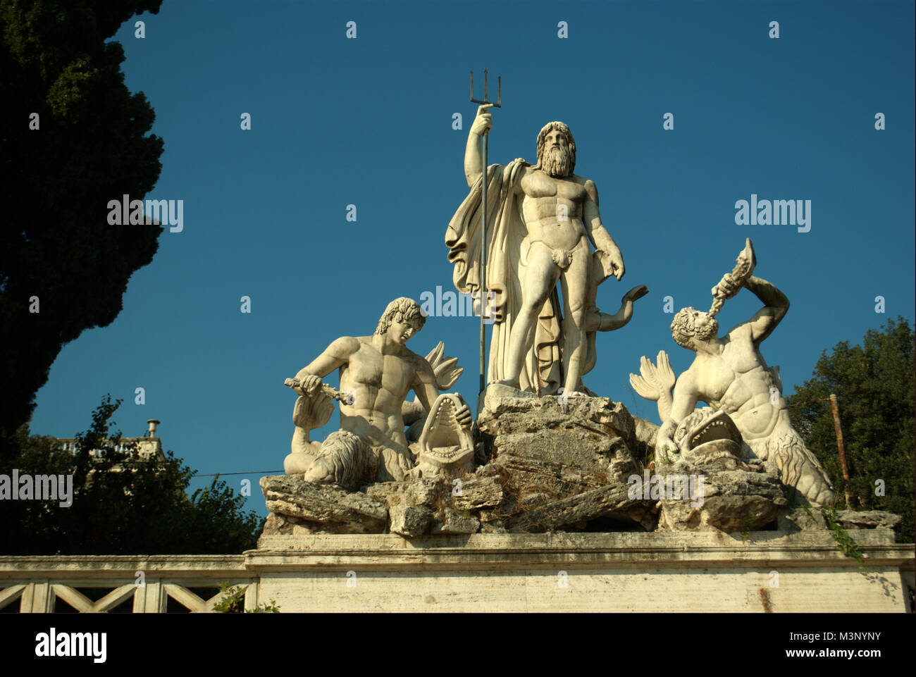 Piazza del Popolo, Rom, Italien Stockfoto