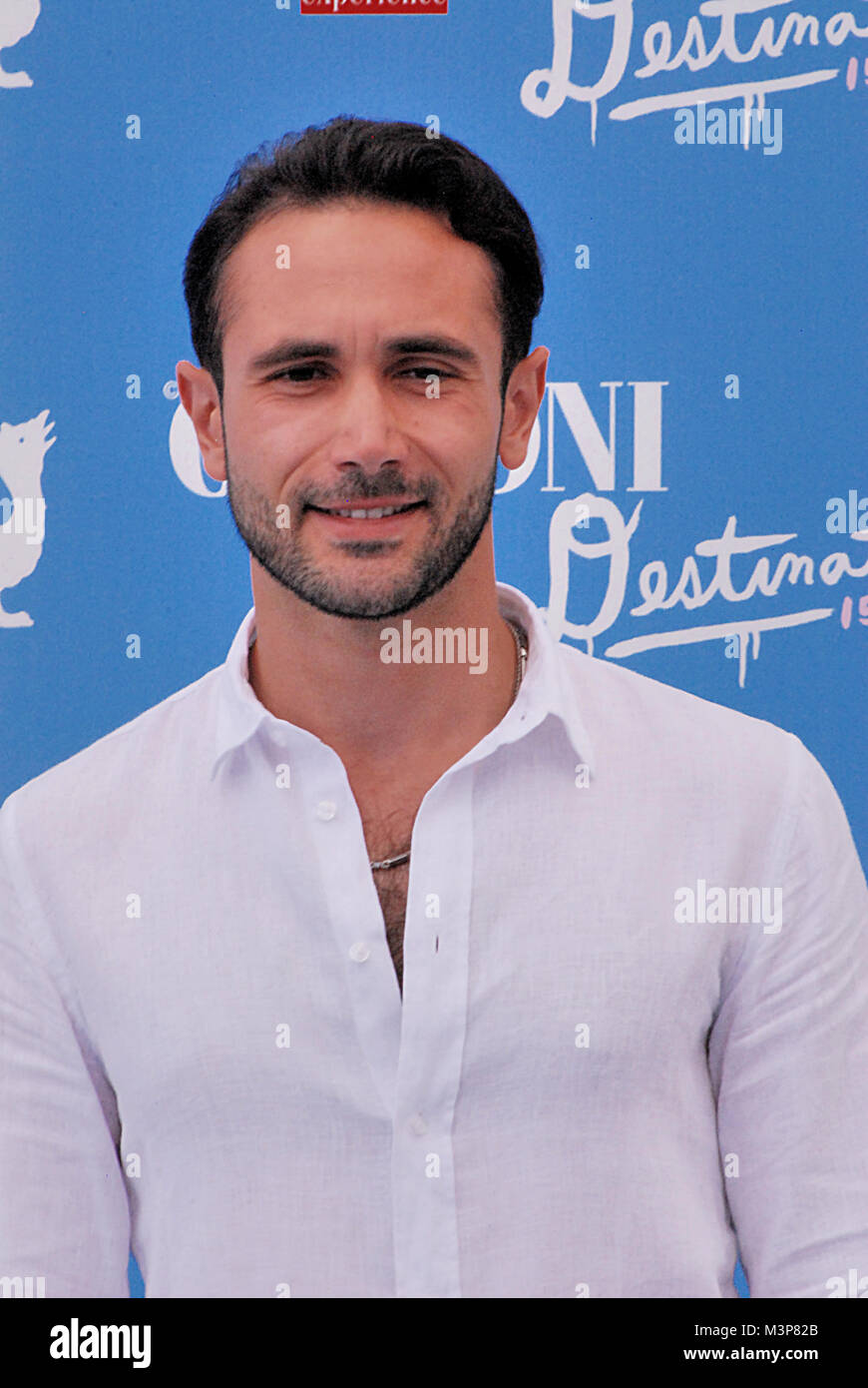 Giffoni Valle Piana, Sa, Italien - Juli 17, 2016: Marco Palvetti in Giffoni Film Festival 2016 - Am 17. Juli 2016 in Giffoni Valle Piana, Italien Stockfoto