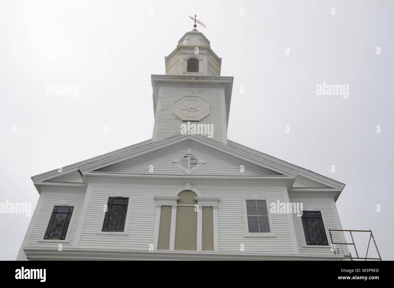 St Pauls vereinigte methodistische Kirche Newport New england Rhode Island USA Stockfoto