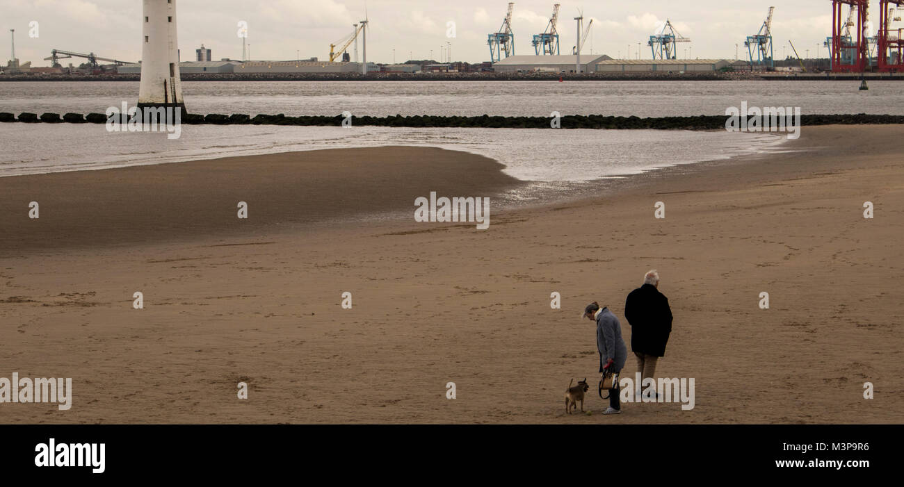 New Brighton Serie Bilder Stockfoto