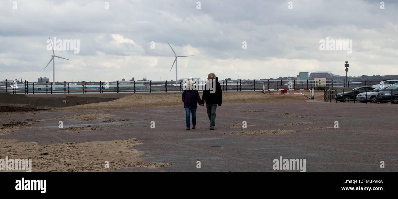 New Brighton Serie Bilder Stockfoto