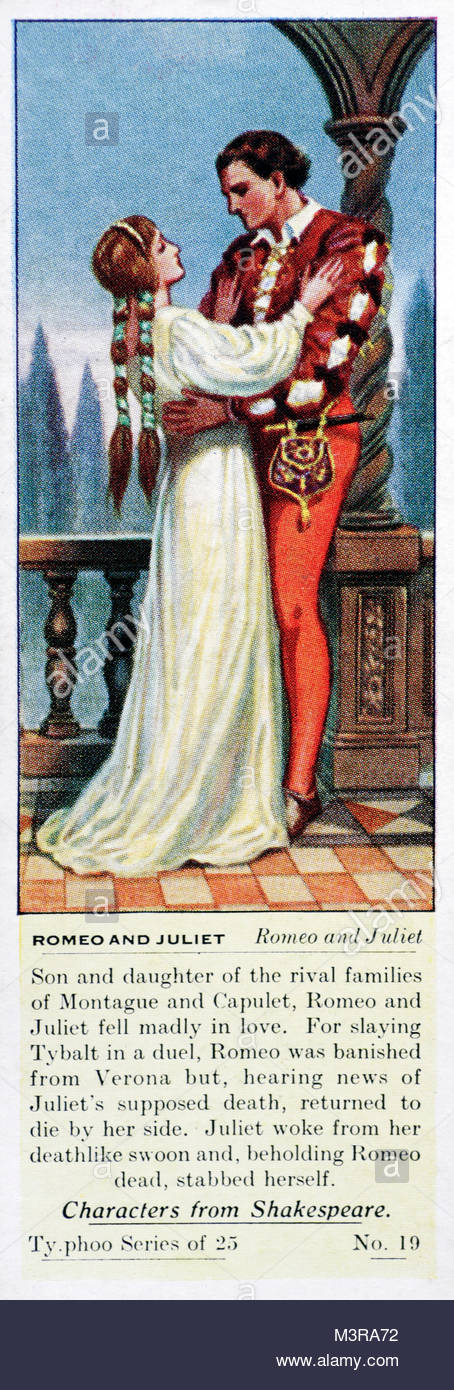 Geschichte Von Romeo Und Julia Romeo juliet william shakespeare scene -Fotos und -Bildmaterial in