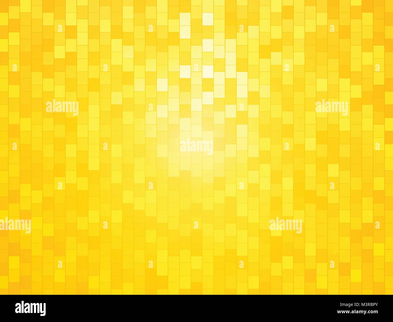 Gelbe fliesen Hintergrund Stock Vektor