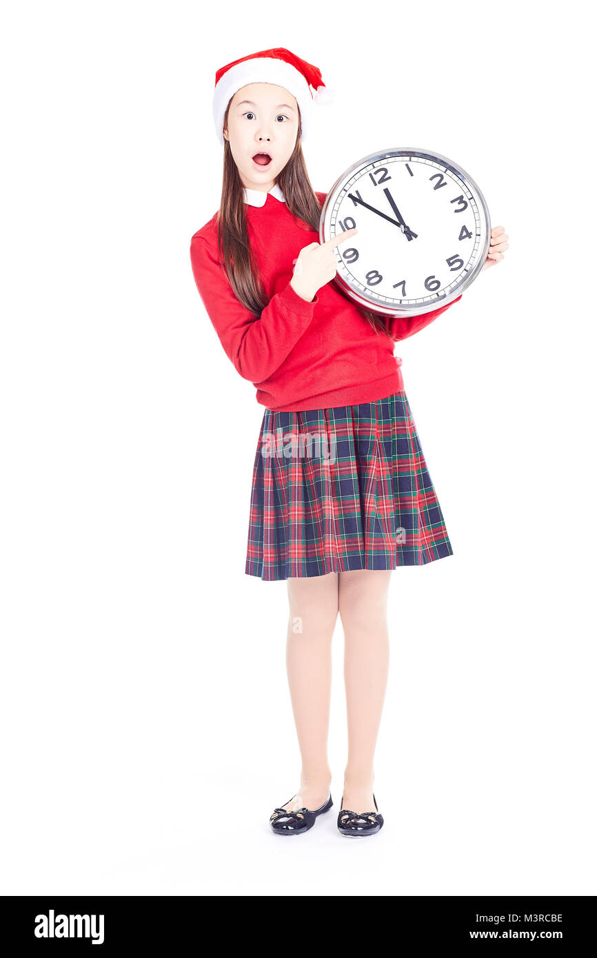 Weihnachten steht vor der Tür Stockfoto