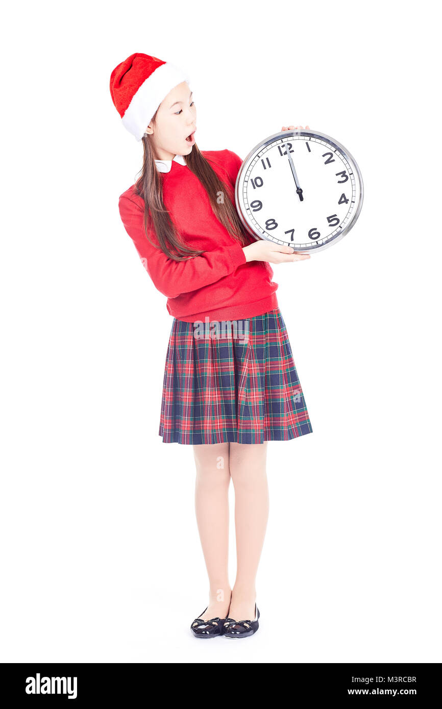 Weihnachten steht vor der Tür Stockfoto