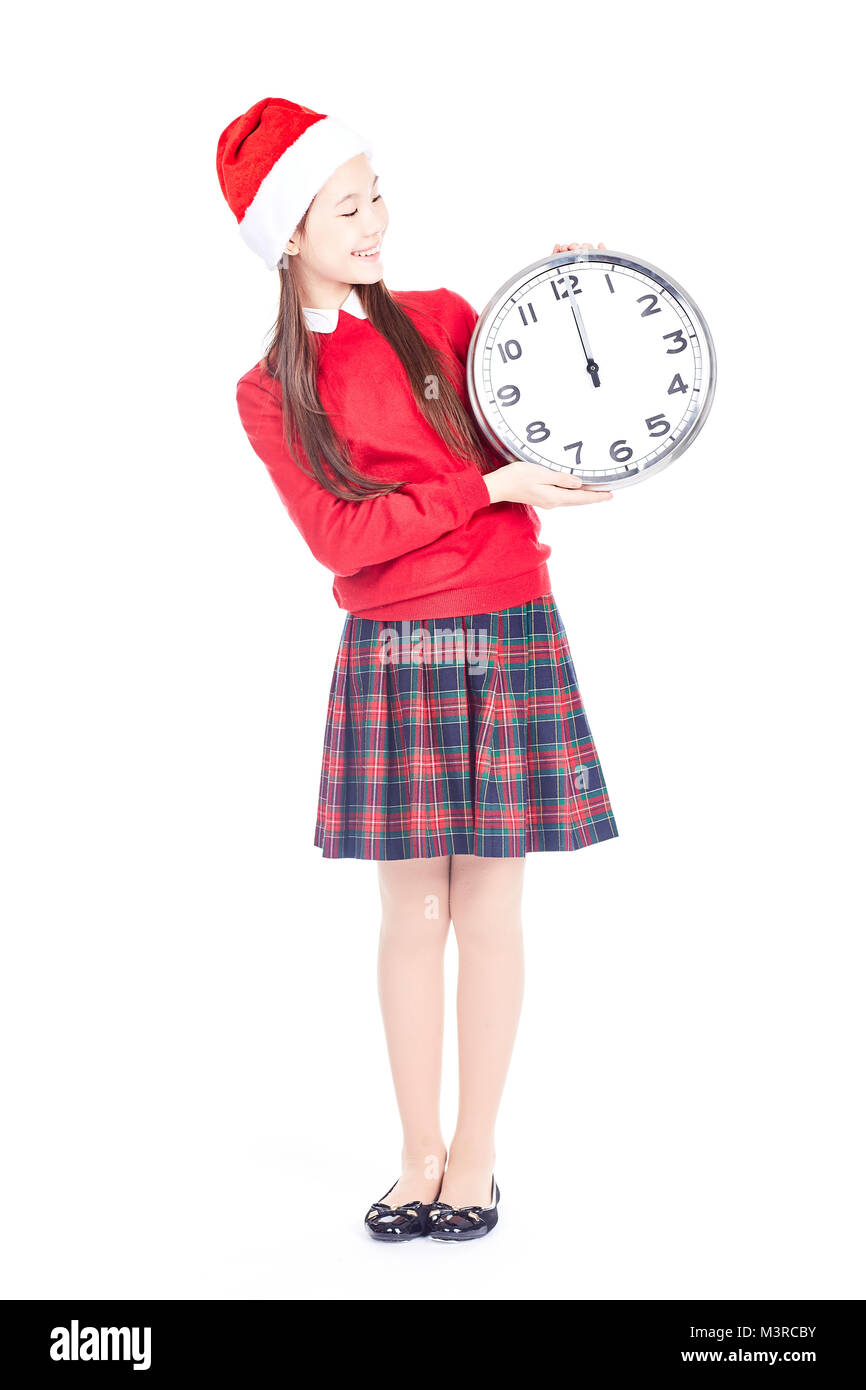 Weihnachten steht vor der Tür Stockfoto