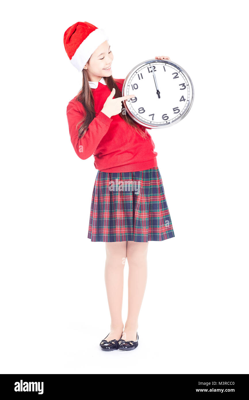 Weihnachten steht vor der Tür Stockfoto