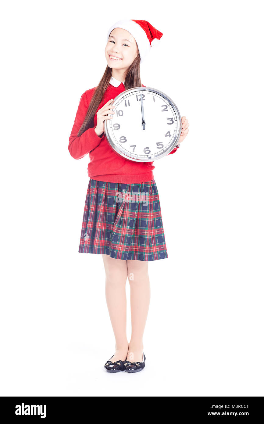 Weihnachten steht vor der Tür Stockfoto