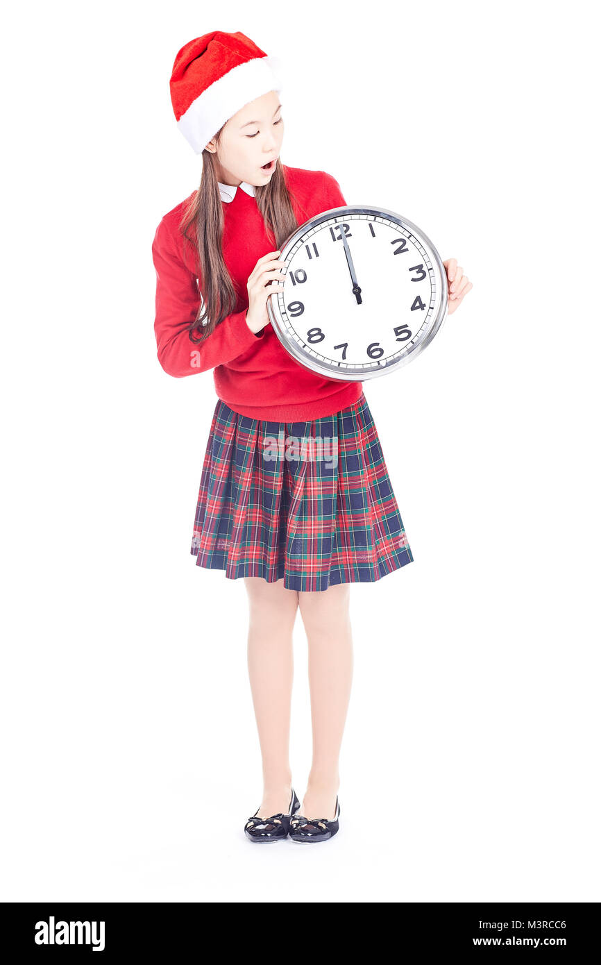 Weihnachten steht vor der Tür Stockfoto