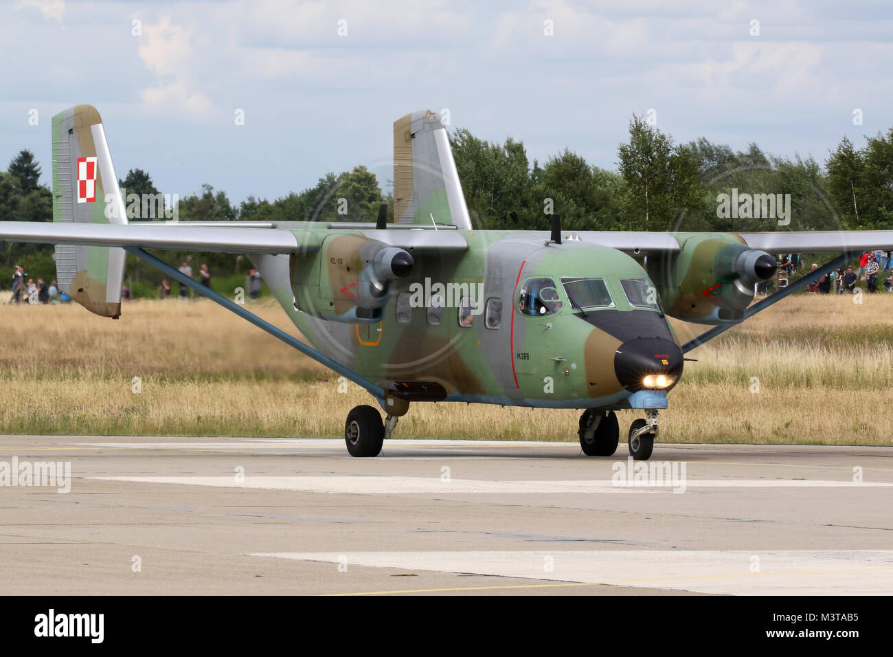 Siły Powietrzne M-28 B Bryza Stockfoto