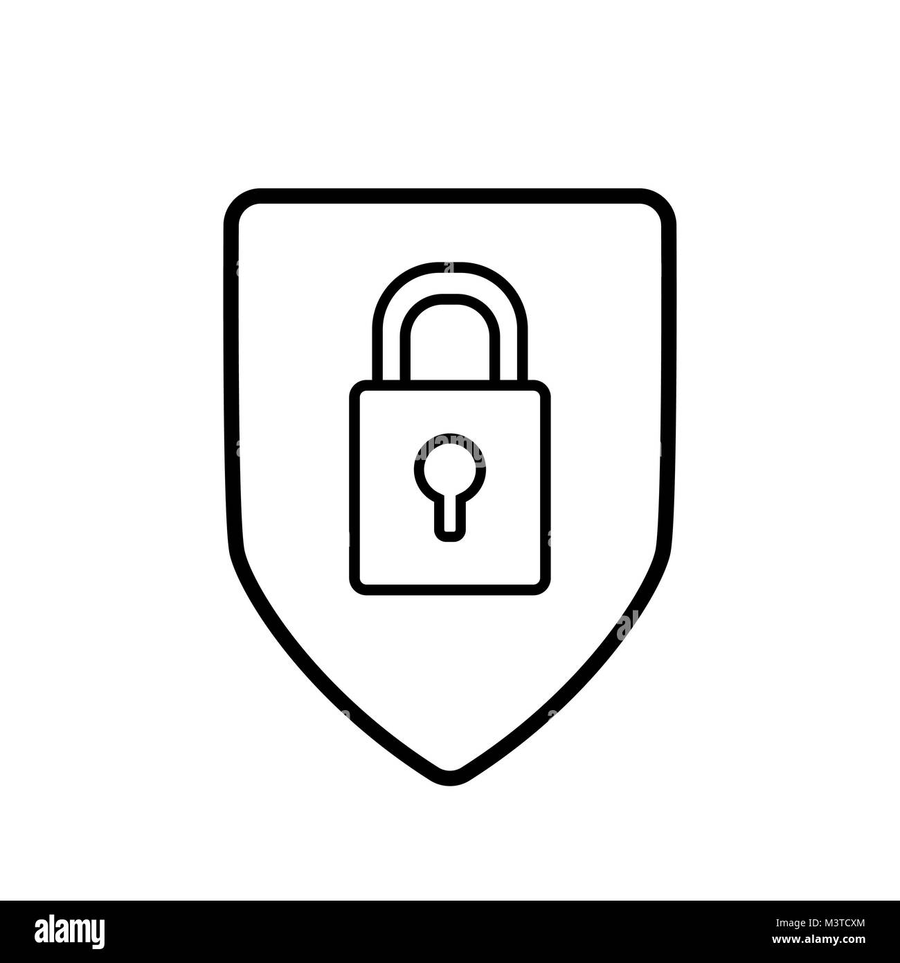 Key Symbol logo Design Stockfoto