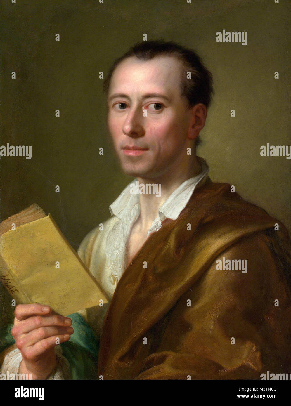 Anton Raphael Mengs - Johann Joachim Winckelmann Stockfoto