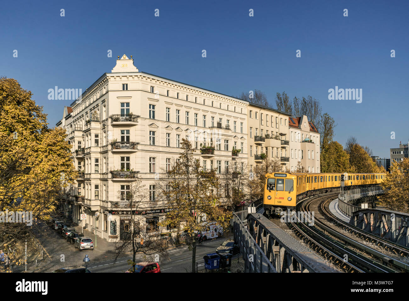 Schlesisches Tor, U1, U-Bahn, Kreuzberg, Berlin Stockfoto