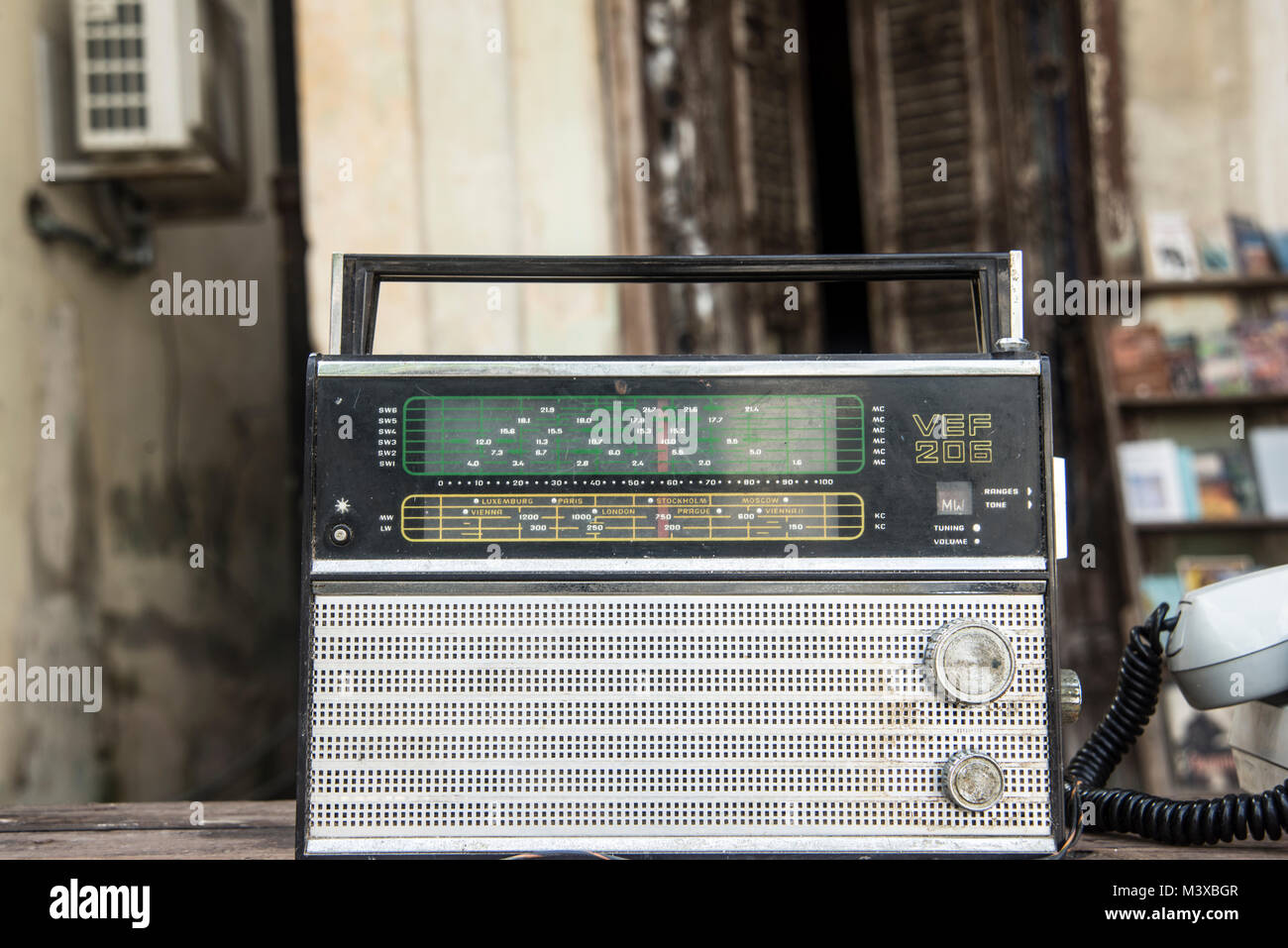 Altmodische Radio Stockfoto