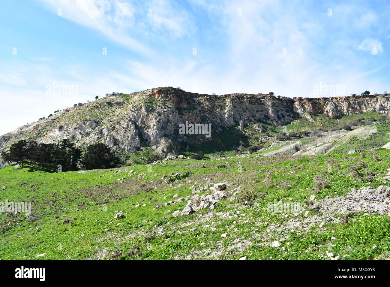 Die Akamas hinter Avakas Schlucht Stockfoto