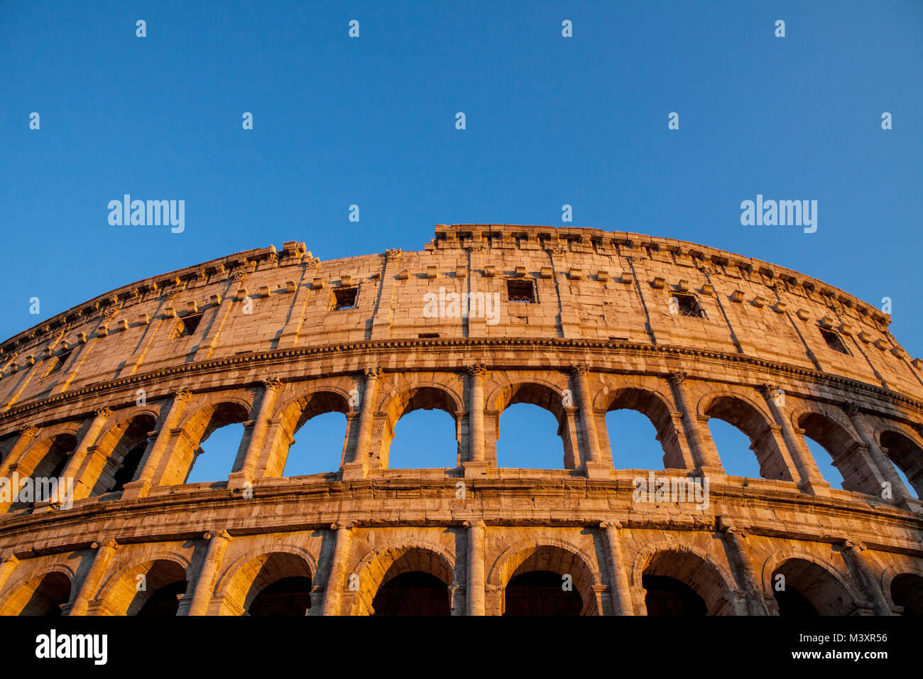 Bild des historischen Kolosseum in Rom, Italien Stockfoto