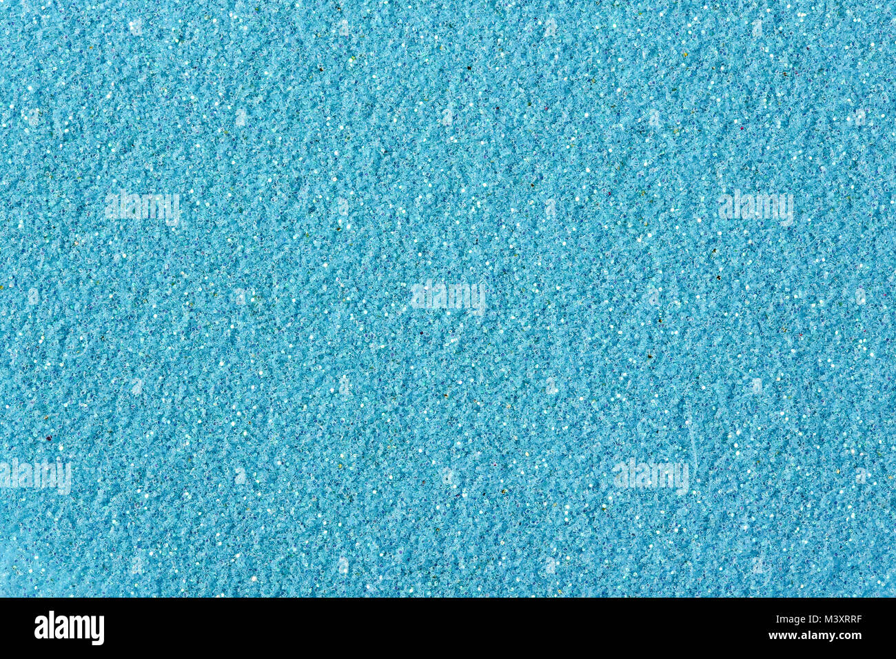 Blau Glitter Textur Weihnachten abstrakten Hintergrund. Stockfoto
