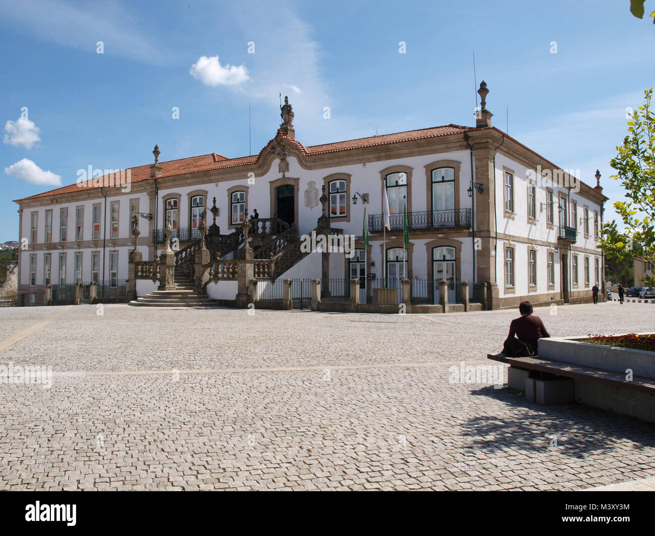 Stadtverwaltung Vila Real, Trás-os-Montes, Portugal Stockfoto