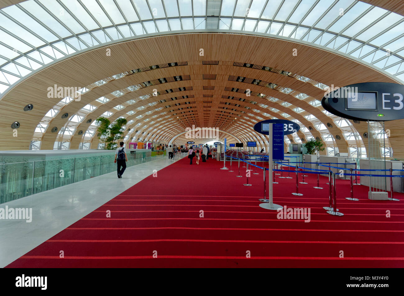 Paris Charles De Gaulle Flughafen Abflug www.alamy.de