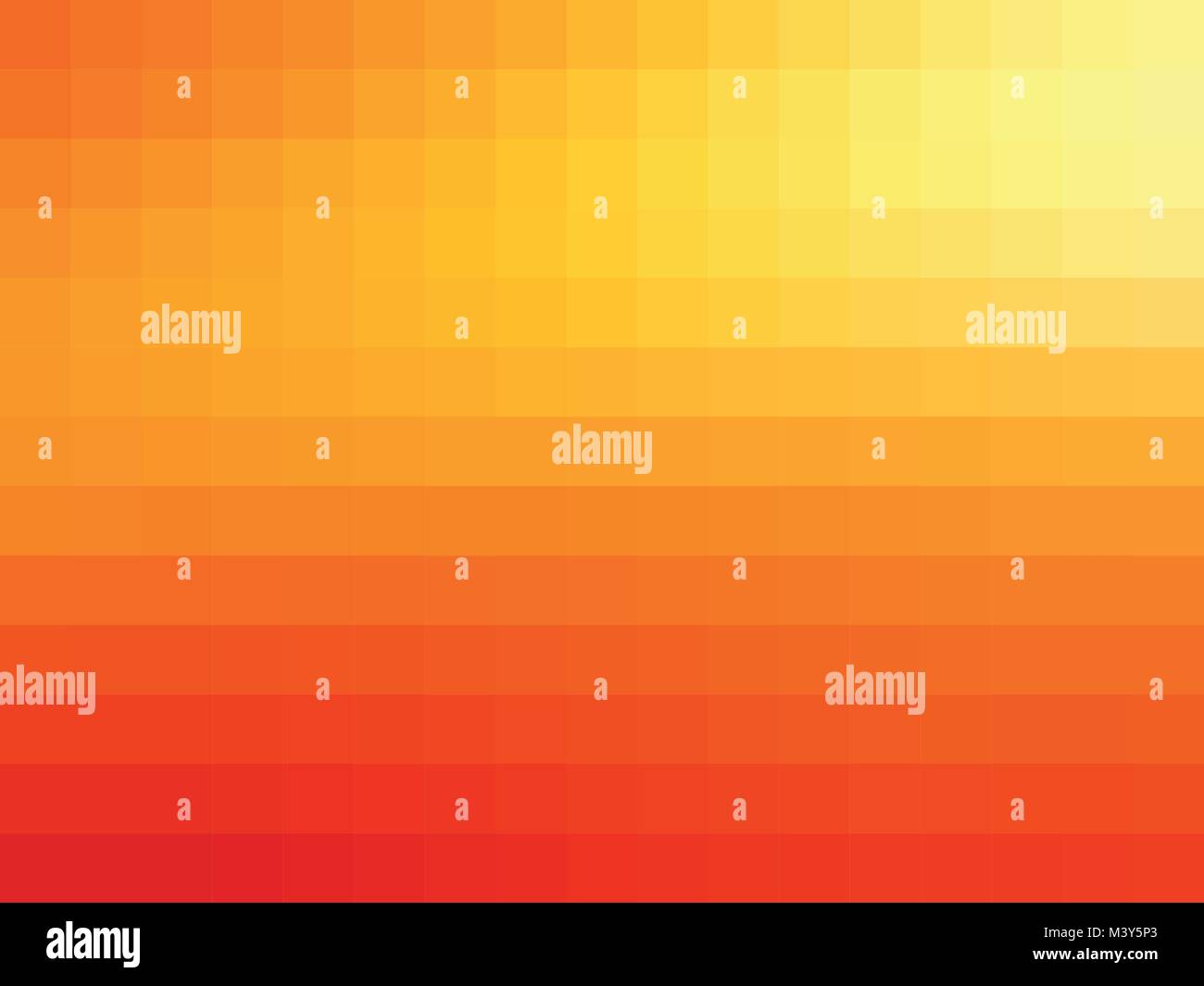 Orange Mosaik Hintergrund Stock Vektor