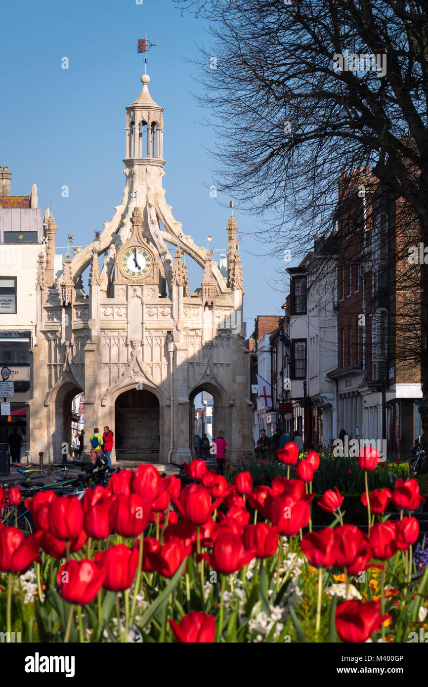 Die Market Cross Chichester West Sussex England Stockfoto