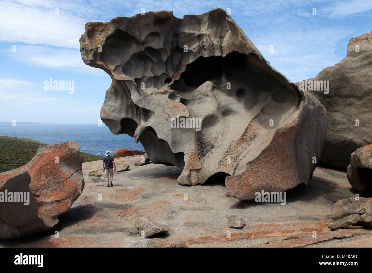 Remarkable Rocks am Flinders Chase National Park auf Kangaroo Island Stockfoto