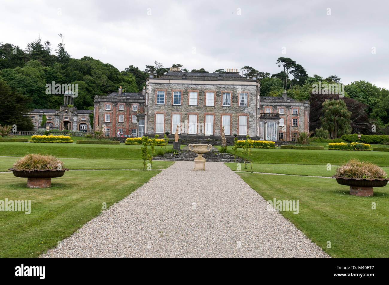 Bantry House, ein stattliches Haus und Gärten in Bantry, Irland Stockfoto
