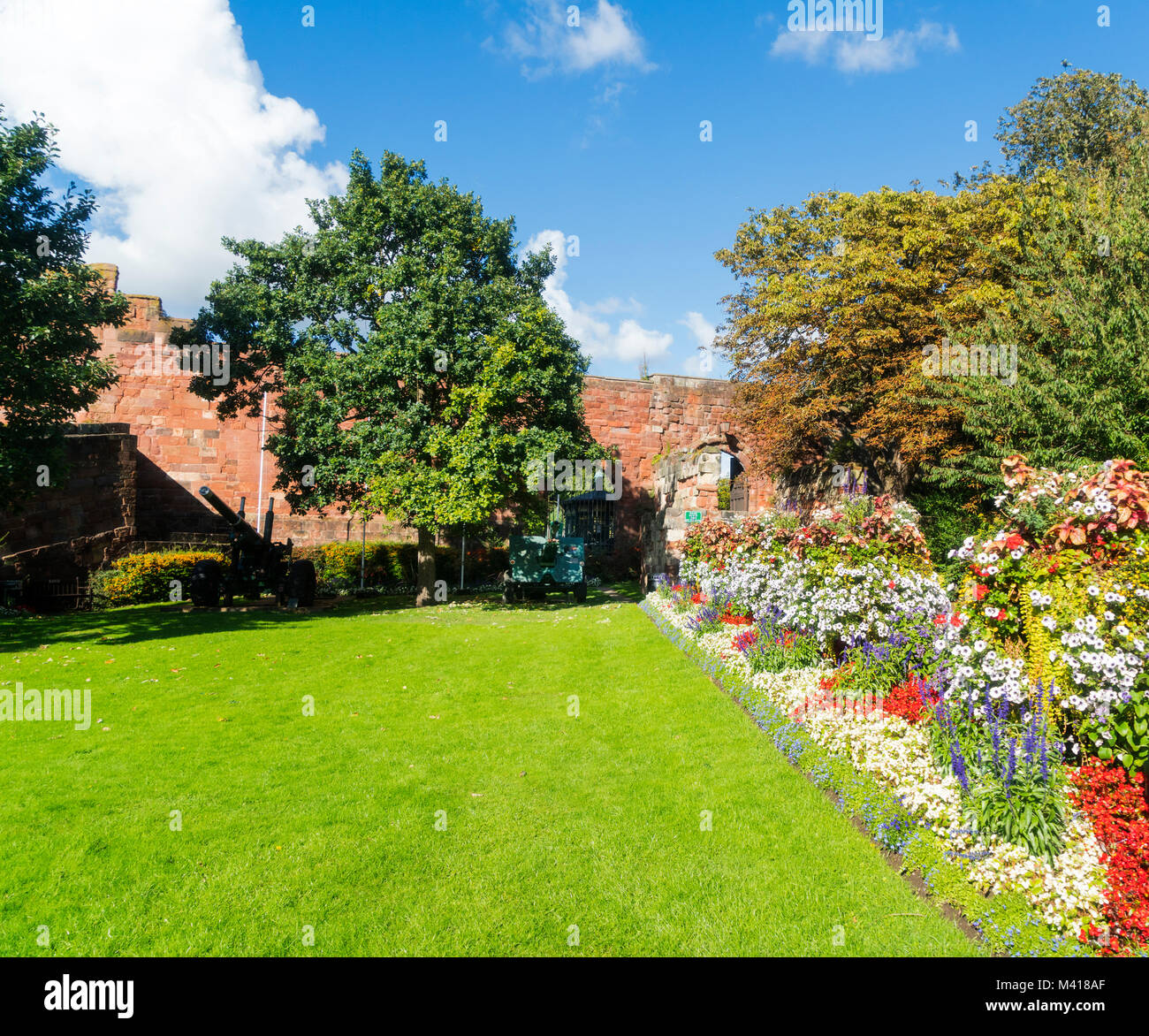 Shrewsbury Castle, Regimental Museum, Shropshire, England, Großbritannien Stockfoto