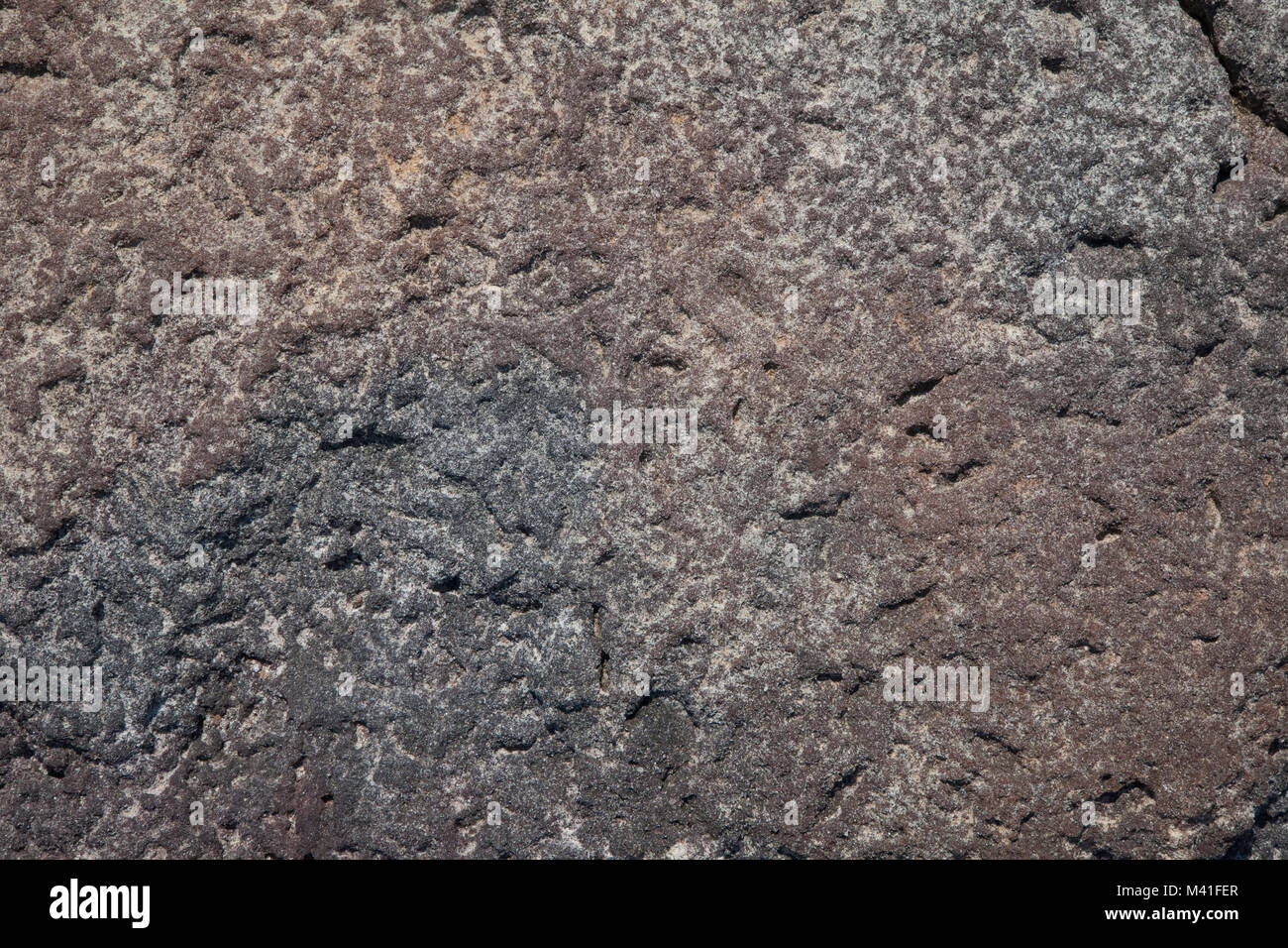 Sandstein Muster von Wellen ausgehöhlt Stockfoto