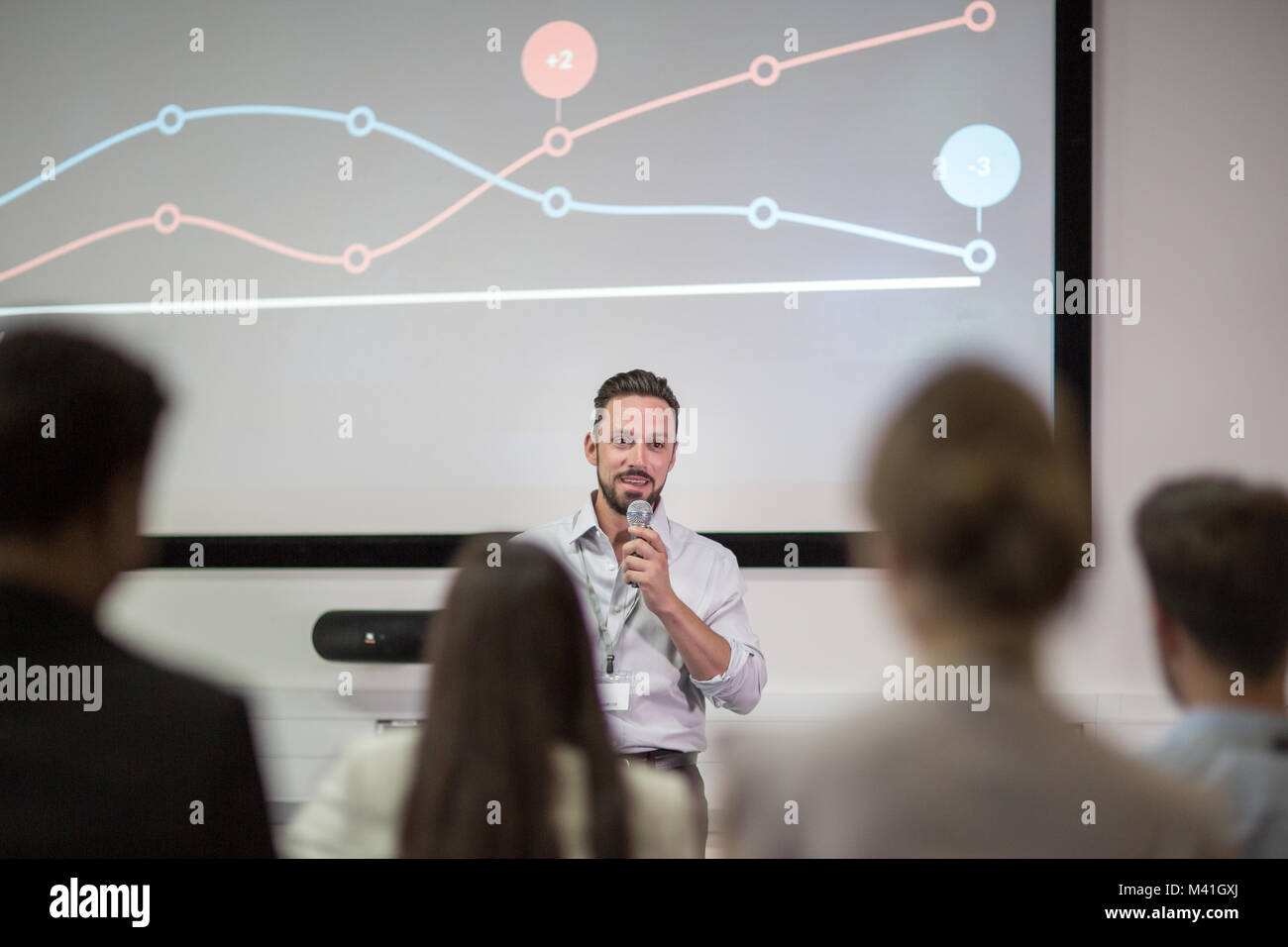Business Training Konferenz Stockfoto
