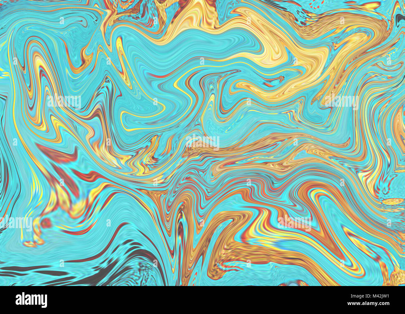 Abstrakte Marmor Textur Hintergrund. Kunst Tapeten. Künstlerische marmoriert Artwork. Bunte digital Ölmalerei. Lager. Big Size moderne Kunst. Stockfoto