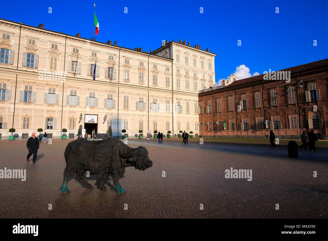Royal Palace, Turin, Piemont, Italien Stockfoto