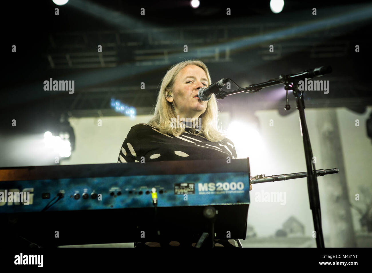 Mailand, 13. Februar 2018 Belle und Sebastian Live at Fabrique © Roberto Finizio / alamy Leben Nachrichten Stockfoto