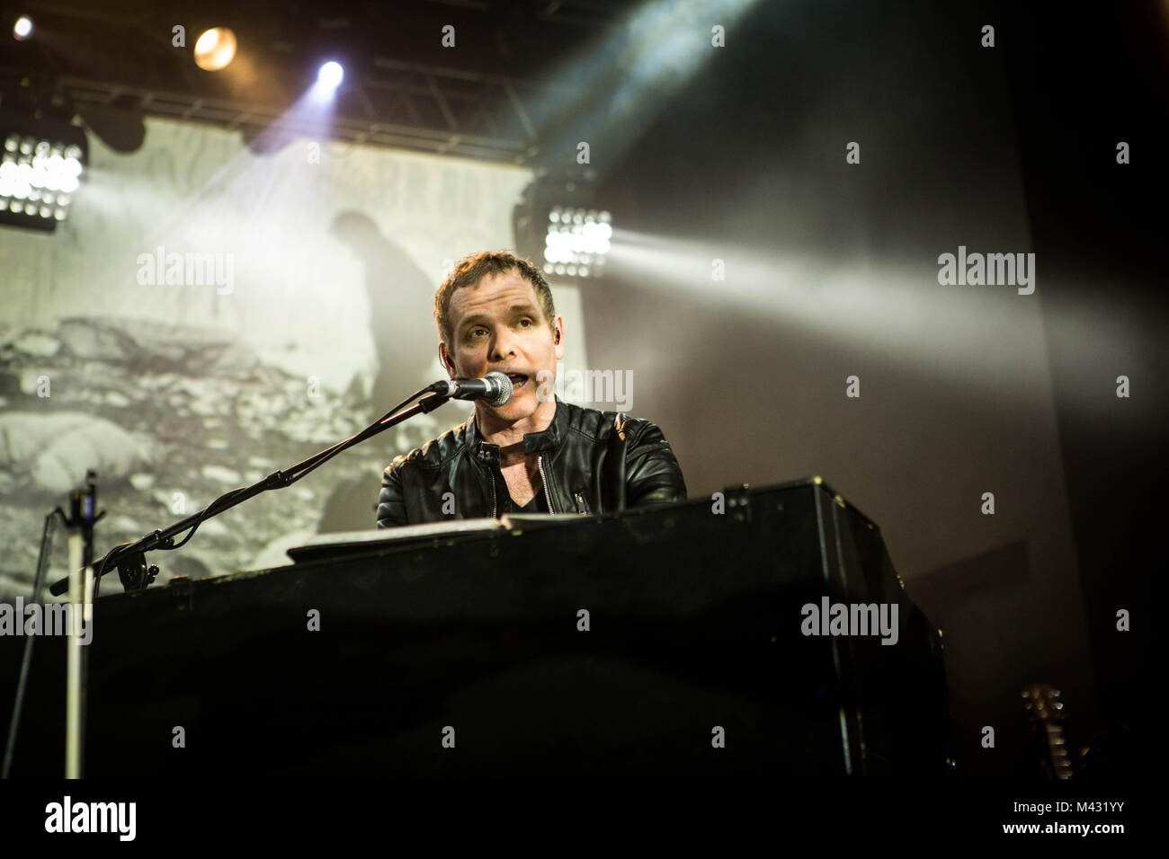 Mailand, 13. Februar 2018 Belle und Sebastian Live at Fabrique © Roberto Finizio / alamy Leben Nachrichten Stockfoto