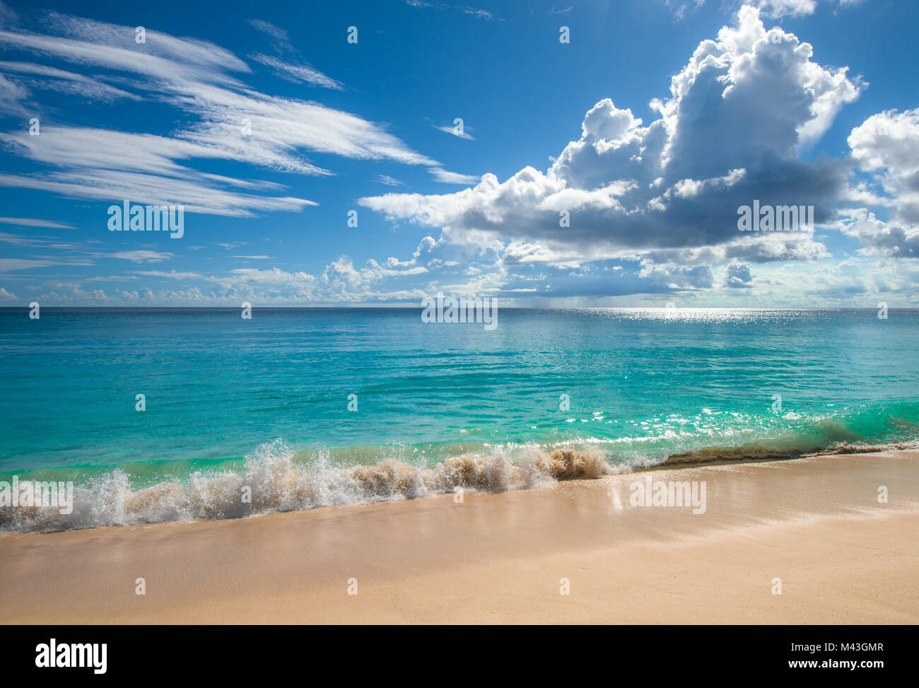Tropical Island Beach. Perfekter Urlaub Hintergrund. Stockfoto Tropical Island Beach. Perfekter Urlaub Hintergrund. Stockfoto
