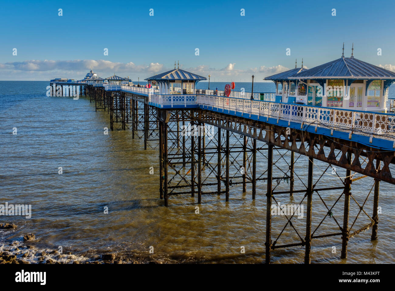 Am Pier in Llandudno, North Wales, UK. Foto: Brian Hickey/Alamy Stockfoto