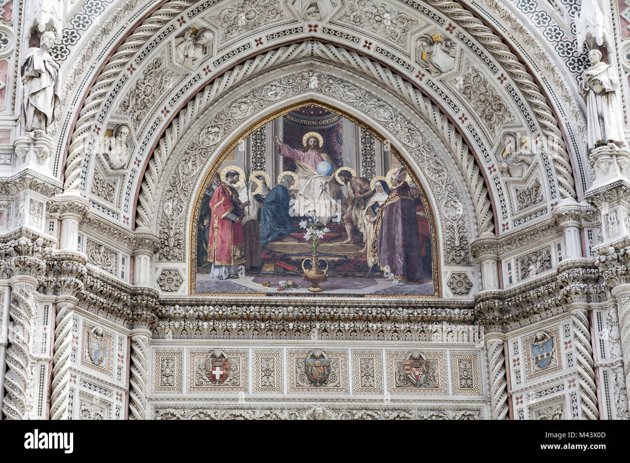 Florenz, die Kathedrale von Santa Maria del Fiori, Italien Stockfoto