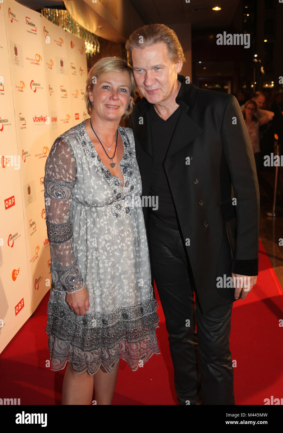 Johnny Logan und Tanja Stockfoto