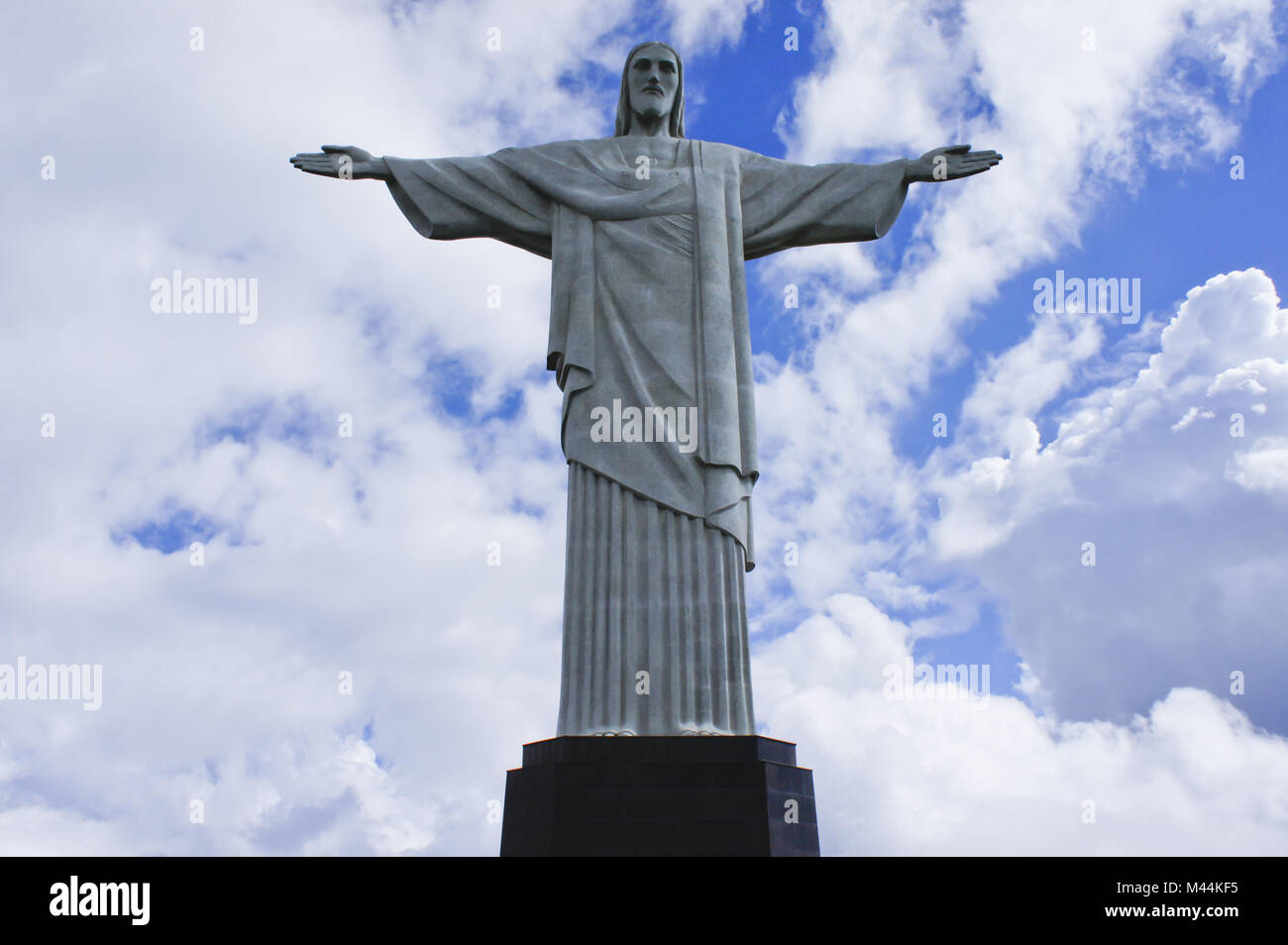 Rio de Janeiro, Jesus Christus der Erlöser Statue Stockfoto