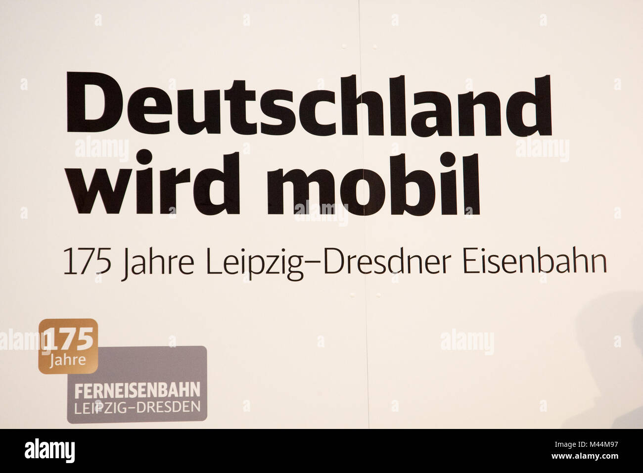 Eröffnung Sonderausstellung Deutschland wird mobil Stockfoto