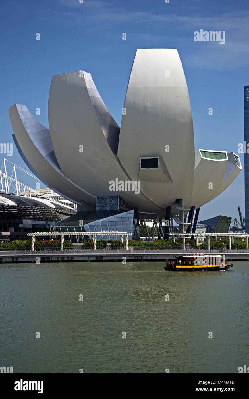 ArtScience Museum, Singapur Stockfoto